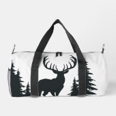 Big Buck unter Pine Trees Duffle Bag (Rückseite)