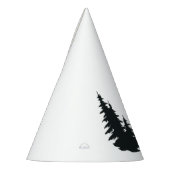 Big Buck unter Pine Trees Vector Partyhütchen (Links)