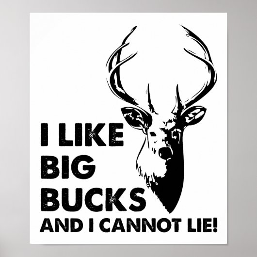 Big Bucks Funny Poster (Vorne)