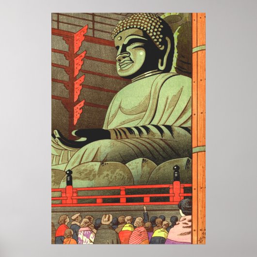Big Buddha Of Todaiji Temple Asano Takeji 1953 Poster (Vorne)