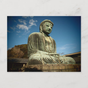Big Buddha Statue Postcard Postkarte
