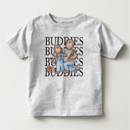 Big Buddy Little Buddy Carpenter Kleinkind T-shirt