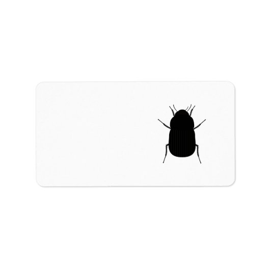 Big Bug Adressaufkleber (Vorne)