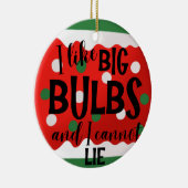 Big Bulbs Maßgeschneiderter Weihnachtsbaum für son Keramik Ornament (Rechts)