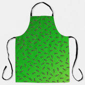 Big Bull Ants on Green, Schürze (Vorderseite)