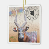 Big Bull Bongo Keramikornament (Links)