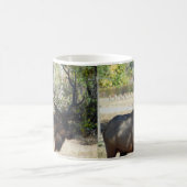 Big Bull Elk Jagdmancave Design Coffee Tasse Cup (Mittel)