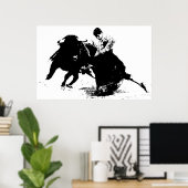 BIG Bull Fighter Poster (Heimbüro)