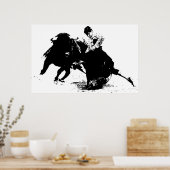 BIG Bull Fighter Poster (Küche)