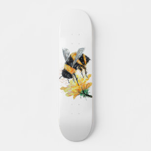 Big Bumble Biene sammelt Pollen Skateboard