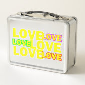 Big Bunch O' Bliss Metal Lunch Box (Rückseite)