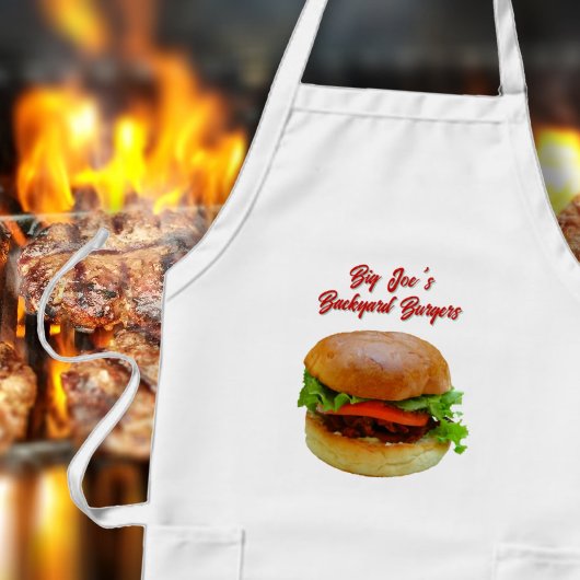 Big Burger Kitchenette Schürze für Typ