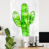 Big Cactus Pflanze Poster (Heimbüro)