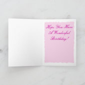 Big Cake Geburtstagskarte Karte (Innenseite)