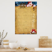 Big Calendar 2024 Poster (Küche)