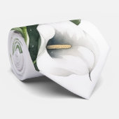 Big calla lilies krawatte (Gerollt)