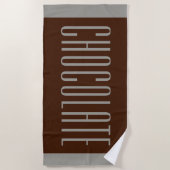 Big Candy Bar Beach Handtuchgeschenk Strandtuch (Vorderseite)