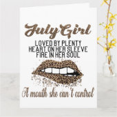 Big Card (8,5 Zoll x 11 Zoll) Karte (Gelbe Blume)