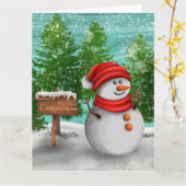 Big Card (8,5 Zoll x 11 Zoll) Karte (Gelbe Blume)