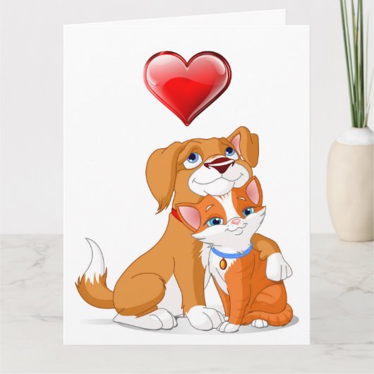 Big Card Liebe / Danke (Vorderseite)