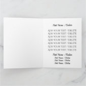 Big Card Puppy-Liebe Dankeskarte (Innenseite)