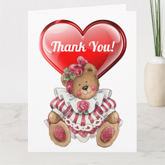 Big Card Vielen Dank Dankeskarte (Vorderseite)