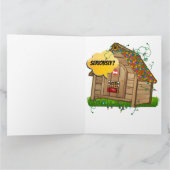 Big Card Weihnachts-Spaß Dankeskarte (Innenseite)