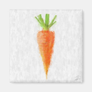 Big Carrot Magnet
