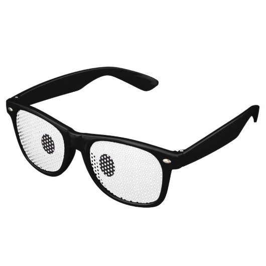 Big Cartoon Eye Kostüme Sonnenbrille (Schrägansicht)