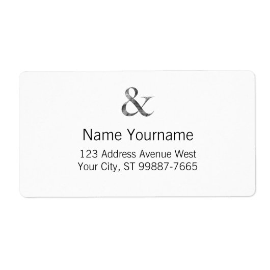 Big Caslon Medium Black Letterpress Gran (Vorne)