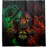 Big Cat 02 Duschvorhang (Vorderseite)