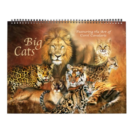Big Cat Art Kalender (Titelbild)