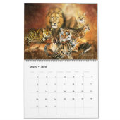 Big Cat Art Kalender (Mär 2026)