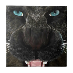 Big Cat Black Panther Fliese