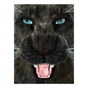 Big Cat Black Panther Fotodruck