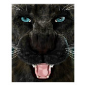 Big Cat Black Panther Poster (Vorderseite)