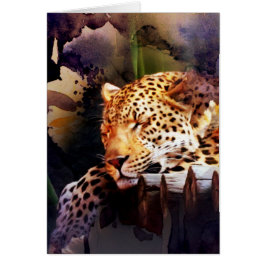 Big Cat Blank in Jeden Anlaß Card