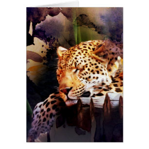 Big Cat Blank in Jeden Anlaß Card