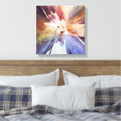 Big Cat Leinwanddruck (Insitu (Schlafzimmer))