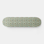 Big Cat Lions Abstrakt Wildlife Pattern Skateboard (Horizontal)