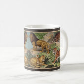 Big Cat Lions Tiger, Leoparden, Tiere drucken Kaffeetasse (VorderseiteRechts)