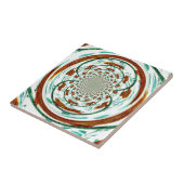 Big Cat Lions Wildlife Abstrakt Pattern Fliese (Seite)