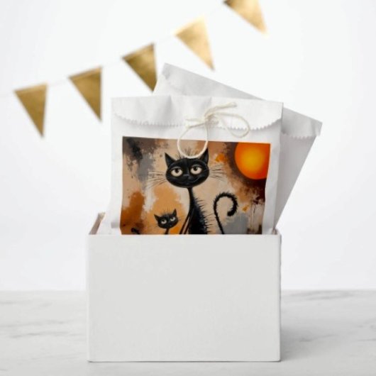 Big Cat Little Cat Halloween Geschenktütchen