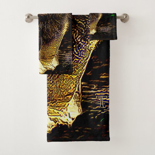 Big Cat Modelle: Boss Lion 01-02 Badhandtuch Set (Insitu)