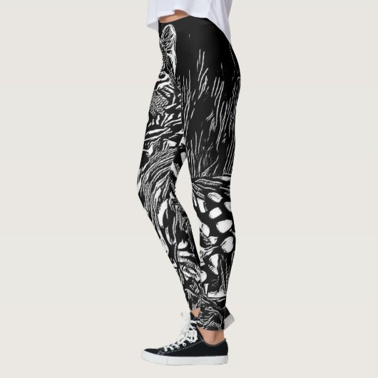 Big Cat Modelle: Leopard Laze 01-02 Leggings (Links)
