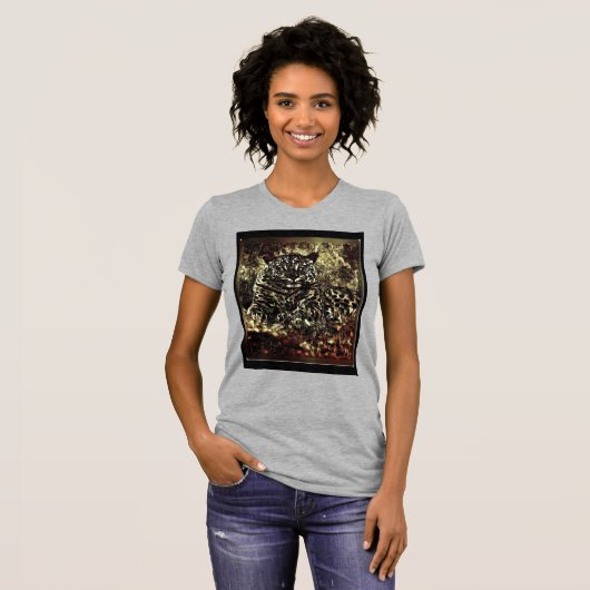 Big Cat Modelle: Leopard Laze 01-03 T-Shirt (Vorne ganz)