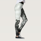 Big Cat Models: Magnified Snow Leopard & Cub 01-04 Leggings (Rechts)