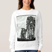 Big Cat Models: Magnified Snow Leopard & Cub 01-04 Sweatshirt (Vorderseite)