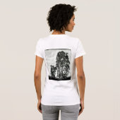 Big Cat Models: Magnified Snow Leopard & Cub 01-04 T-Shirt (Schwarz voll)