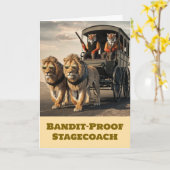 Big Cat Stagecoach Karte (Gelbe Blume)